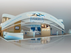 Barwa 2015展台设计赏析 东方设界资源整合平台的专业呈现